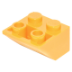 LEGO tetőelem fordított 45°-os 2×2, világos narancssárga (3660)